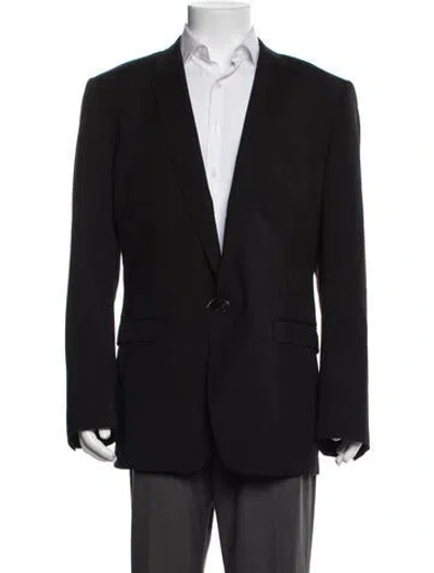 Pre-owned D&g Wool Blazer In Black
