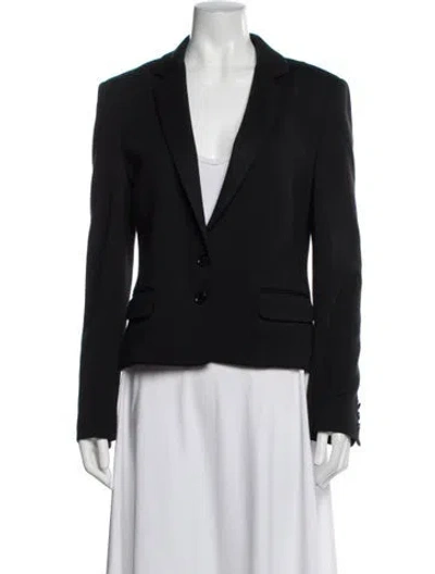 Pre-owned D&g Wool Blazer In Black