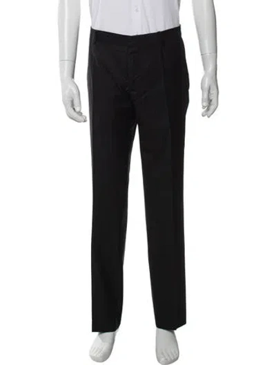 Pre-owned D&g Wool Dress Pants In Black