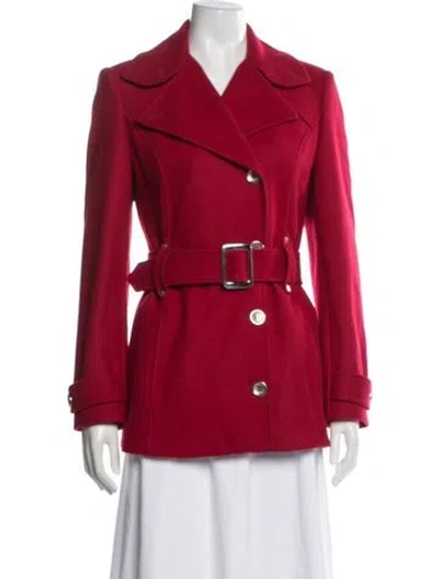 Pre-owned D&g Wool Jacket In Red