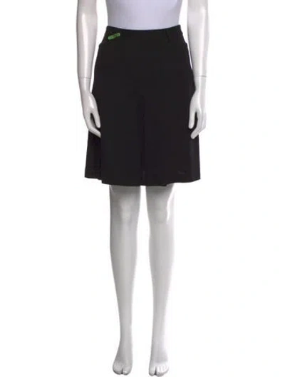 Pre-owned D&g Wool Knee-length Skirt In Multi