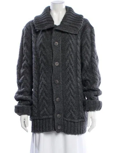 Pre-owned D&g Wool Sweater In Gray