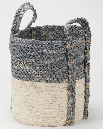 D&w Silks Basket In Multi