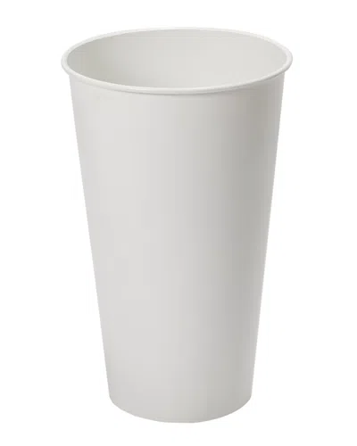D&w Silks Planter In White