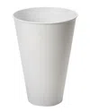 D&w Silks Planter In White