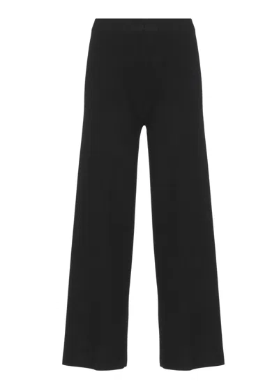 D Exterior D. Exterior Black Viscose Pants