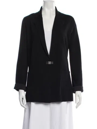Pre-owned D Exterior Blazer In Black