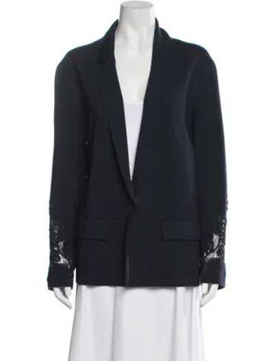 Pre-owned D Exterior Blazer In Blue