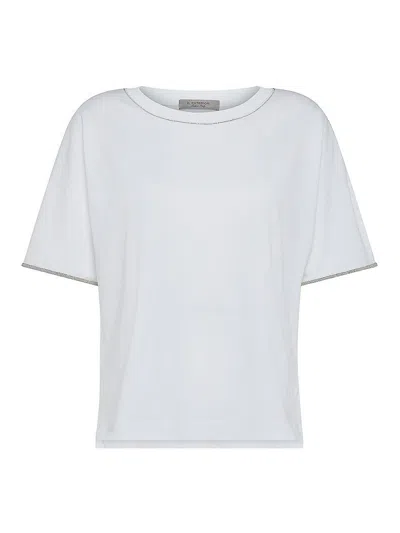 D Exterior Camiseta - Blanco