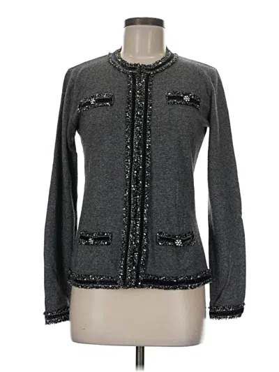Pre-owned D Exterior Cardigan Sweater In Gray