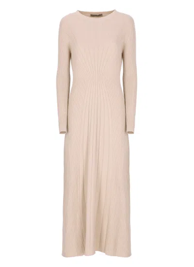 D Exterior D.exterior Dresses In Neutral