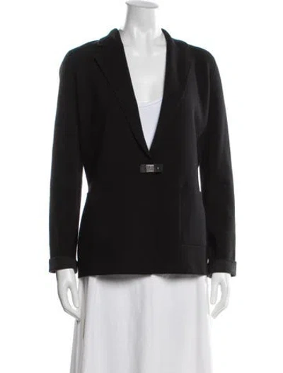 Pre-owned D Exterior Cashmere Blazer In Black