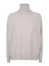 D Exterior Cashmere Over Turtleneck In Naranja