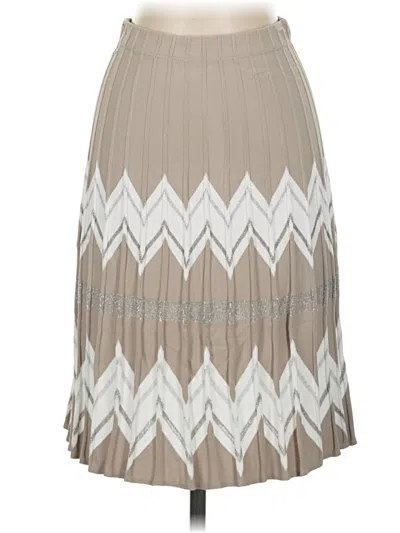 Pre-owned D Exterior Casual Skirt In Tan