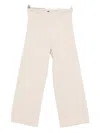 D Exterior Check-pattern Trousers In Neutral