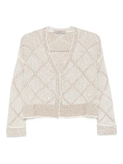 D EXTERIOR CLASSIC KNIT SWEATER WITH RELAXED FIT AND ROUND NECKLINE