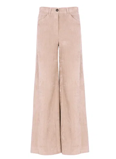 D EXTERIOR CORDUROY PALAZZO PANTS