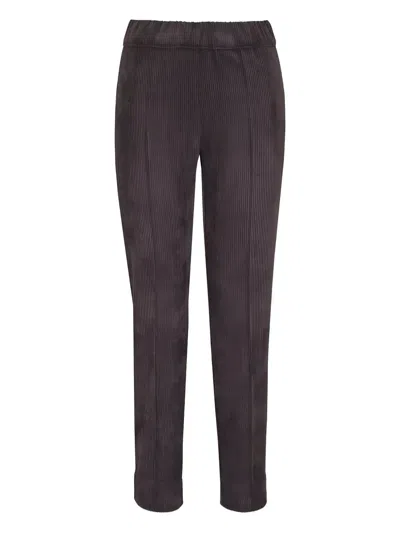 D Exterior Corduroy Trousers In Brown