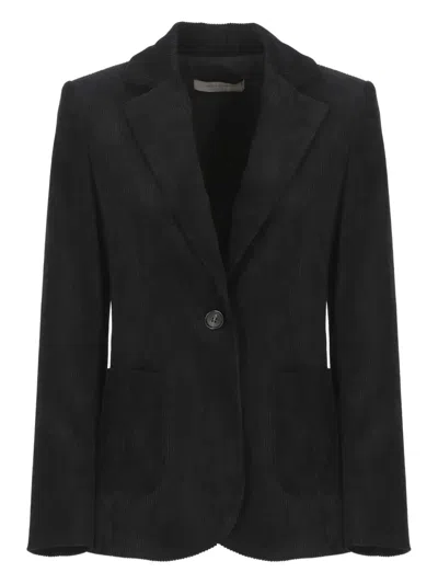D EXTERIOR CORDUROY WELT-POCKET BLAZER