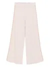 D Exterior Cream And Beige Wide-leg Trousers Crafted In Multi
