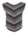 D Exterior Degrade Lux Crop Top In Multi