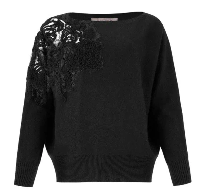 D Exterior D.exterior Black Wool Sweater