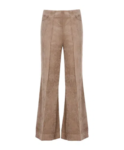 D Exterior D.exterior Corduroy Flared Pants In Neutral