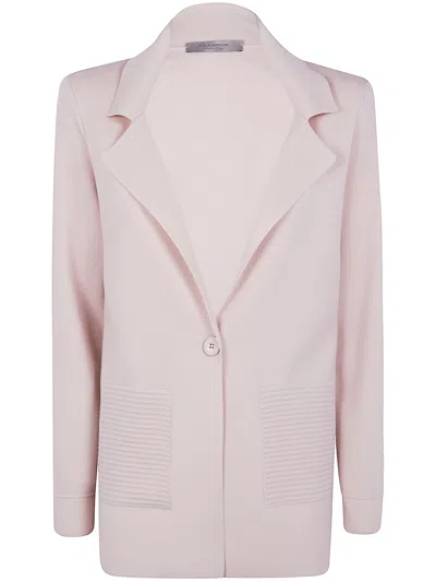 D Exterior D.exterior Merinos Comfort Singlebreasted Jacket In Pink