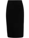 D Exterior D. Exterior Merinos Skirt In Black