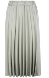 D Exterior D.exterior Pleated Satin Midi In Multi