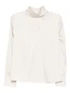 D Exterior High-neck Long-sleeve Top In Multi