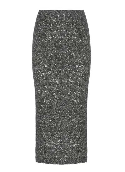 D Exterior D.exterior Skirts In Gray