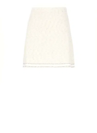 D Exterior D.exterior Skirts In Neutral