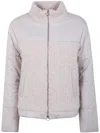 D Exterior D.exterior Soft Flanel Boucle Jacket In Multi