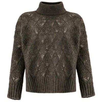 D Exterior D.exterior Sweaters In Brown