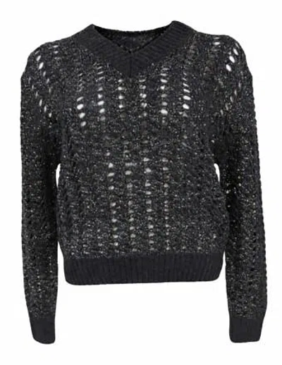 D Exterior D.exterior Sweaters In Black