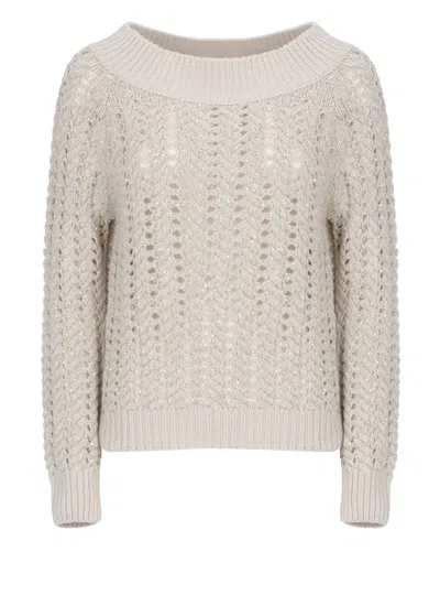 D Exterior D.exterior Sweaters In Neutral