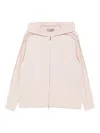 D Exterior White And Beige Cashmere Blend Sweatshirt In Gray