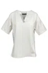 D Exterior D.exterior T-shirts And Polos Sand In White