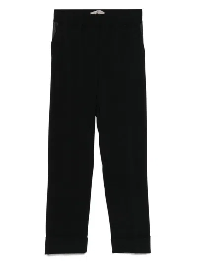 D Exterior D.exterior Trousers In Black