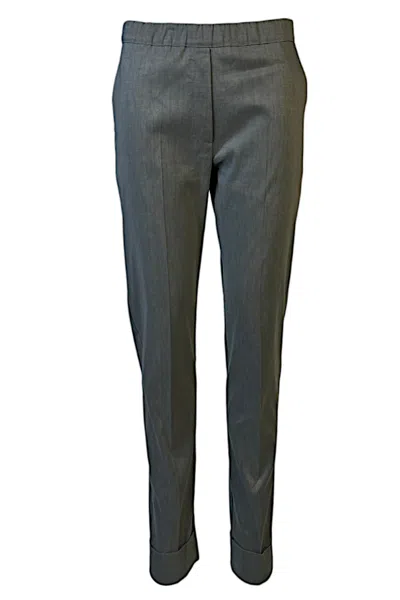 D Exterior D.exterior Trousers Grey In Gray