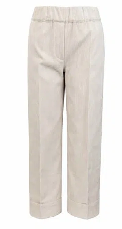 D Exterior D.exterior Trousers In Neutral