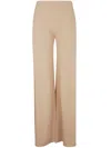D Exterior D. Exterior Viscose Long Wide Trousers In Neutral