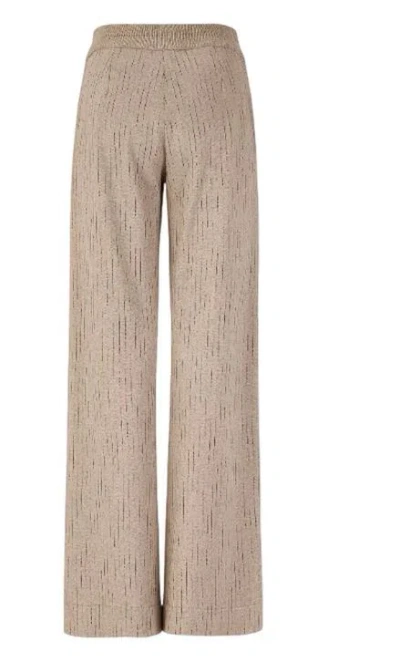 D Exterior D.exterior Wool Blend Pants In Brown
