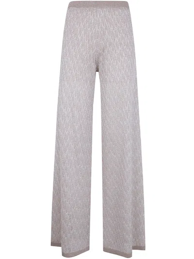 D Exterior D.exterior Z-line Lux Long Trousers In Neutral