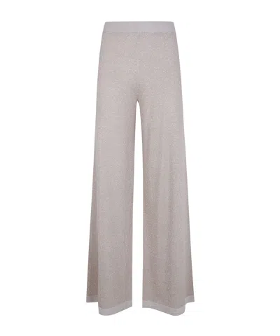 D Exterior Elasticated-waistband Trousers In Neutral