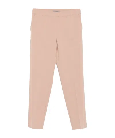 D EXTERIOR ELASTICATED-WAISTBAND TROUSERS