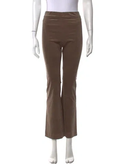 Pre-owned D Exterior Flared Pants In Brown