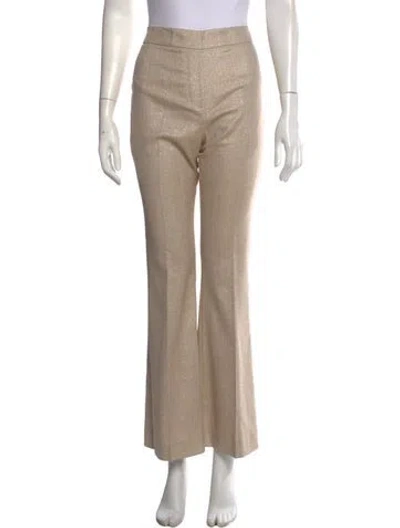 Pre-owned D Exterior Flared Pants In Neutral