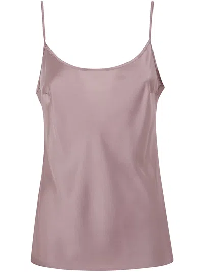 D Exterior D.exterior Satin Camisole Top In Gray